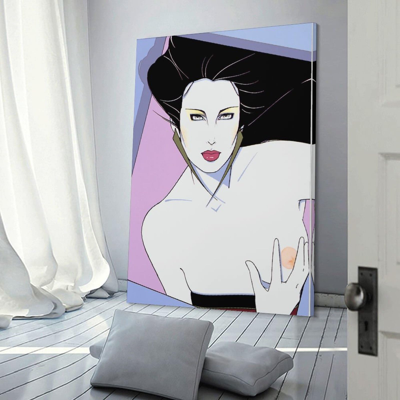 Amazon.com: shefei Patrick Nagel Prints Modern Illustration (83